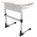 GM001-1004 Single Laminate School Desk Adjustable