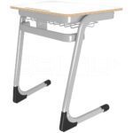 GM001-405 Single Laminate School Desk