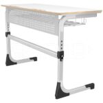 GM002-1003 Double Laminate School Desk Adjustable