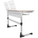 GM022-1013 Double Laminate Music Desk Adjustable