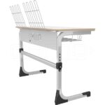 GM022-1014 Double Laminate Music Desk Adjustable