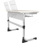 GM022-1016 Double Werzalite Music Desk Adjustable