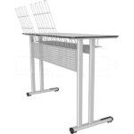 GM022-211 Double Compact Music Desk