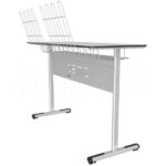 GM022-312 Double Compact Music Desk