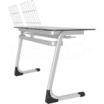 GM022-411 Double Compact Music Desk