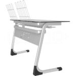 GM022-413 Double Compact Music Desk