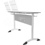 GM022-713 Double Compact Music Desk